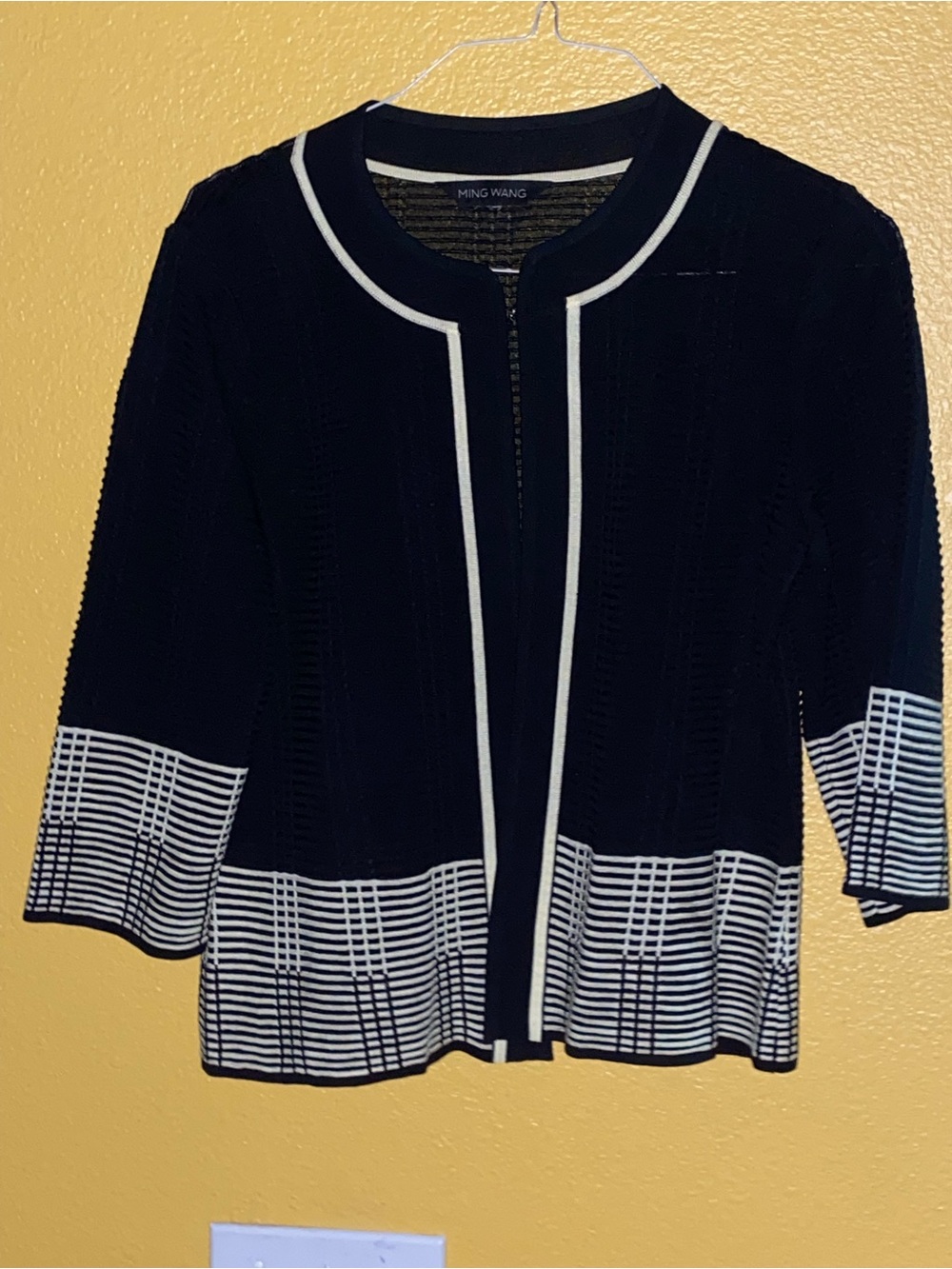Ming Wang Knit Cardigan